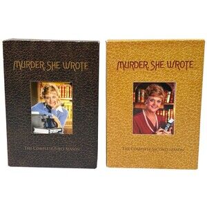 Murder She Wrote The Complete First & Second Season DVD (6 Disc Lot) Mystery TV